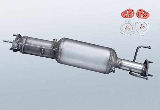 Frankberg DPF Filtre à particules diesel compatible avec M.u.l.t.i.v.a.n V VI 2.0 TDi 2009-2019 Transporter V VI 2.0 TDi2009-2019 Remplace 7E0254700EX