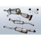 Dieselpartikelfilter NISSAN NV400 2.3 dCi 145 (X62 FV)