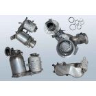 DPF - Dieselpartikelfilter mit OXI KAT AUDI A3 Sportback 1.6 TDI (8VA 8VF)