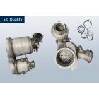 Dieselpartikelfilter mit OXI KAT VW Touran II 1.6 TDI (5T1)