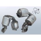 Filtro antiparticolato diesel con OXI Cat TOYOTA RAV4 IV 2.0 D4-D (WWA42)