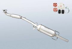 Filtro antiparticolato diesel OPEL Zafira 1.7 CDTI (A05)