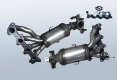 Catalizzatore HYUNDAI I10 1.1i (PA)