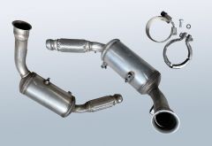 DPF - Dieselpartikelfilter mit OXI KAT MERCEDES BENZ Sprinter 3.0 3,5t Kasten 319CDI BlueTEC (B906)