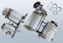 DPF - Dieselpartikelfilter mit OXI KAT VW Golf VII 1.6 TDi 4M (5G1 BQ1 BE1 BE2)
