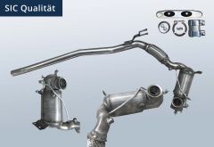 SIC FAP Filtro antiparticolato diesel SKODA Yeti 2.0TDI 4x4 (5L)