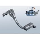 Catalizzatore MERCEDES BENZ A-Klasse A140 (W168)