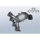 Catalizzatore KIA ceed 1.4 CVVT (ED)