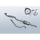 Filtro antiparticolato diesel OPEL Corsa 1.7 CDTI (D )