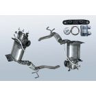 Filtro antiparticolato diesel VW Golf VI 2.0 TDI (5K1)