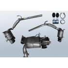 Filtro antiparticolato diesel AUDI A1 1.6 TDI (8X1,8XF)