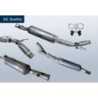 SIC Filtro antiparticolato diesel con SCR Cat DS DS4 / Crossback 2.0 BlueHDI 180 (NX)