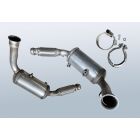 DPF - Dieselpartikelfilter mit OXI KAT MERCEDES BENZ Sprinter 3.0 3,5t Kasten 4x4 319CDI BlueTEC (B906)