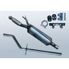 Filtro antiparticolato diesel PEUGEOT 508 I 2.2 HDI 200 205 (8D)