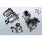 DPF - Dieselpartikelfilter mit OXI KAT AUDI A5 Cabriolet 2.0 TDI (8F7)