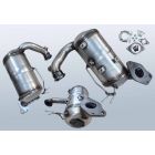 Filtro antiparticolato diesel MERCEDES BENZ A-Klasse A160 CDI (W176011)