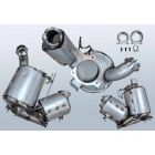 Filtro antiparticolato diesel con OXI Cat RENAULT Kangoo III Rapid 1.5 Blue dCi (FJAC)