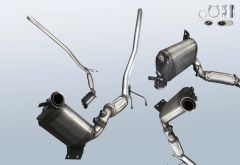 Dieselpartikelfilter VW Passat 2.0 TDI 4Motion (3C2B6)