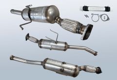 Filtro antiparticolato diesel OPEL Movano B 2.3 CDTI (X62 FV)