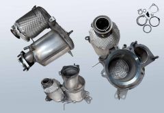 Filtro antiparticolato diesel con OXI Cat AUDI A5 Cabriolet 2.0 TDI (8F7)