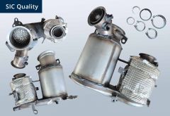 SIC Filtro antiparticolato diesel con OXI Cat AUDI A3 Limousine quattro 2.0 TDi (8VS, 8VM)