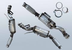 Filtro antiparticolato diesel con OXI Cat VW Touran II 1.6 TDI (5T1)